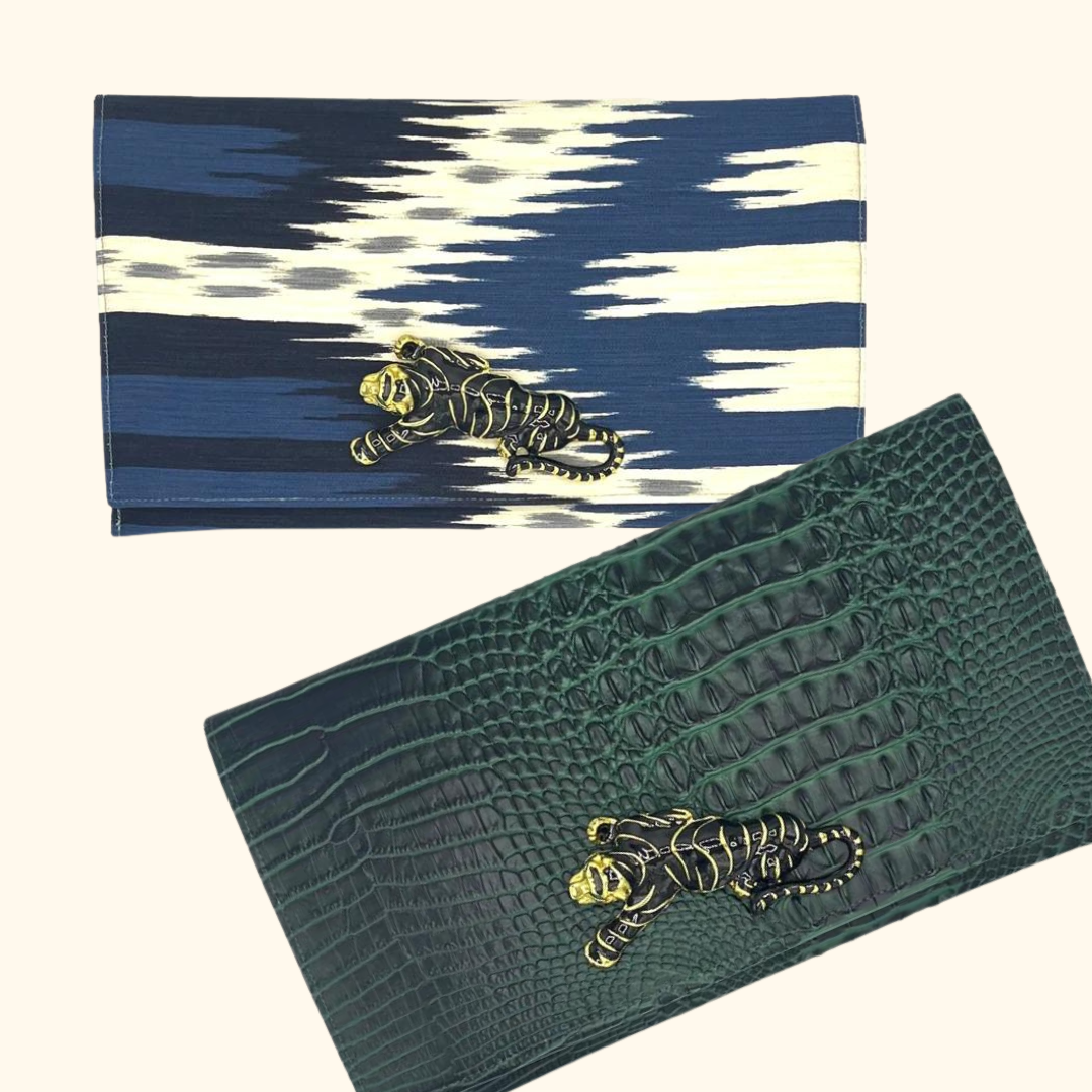 Meet the personalities behind each Garland Bag. Designer fabrics, stylish handcrafted clutches.