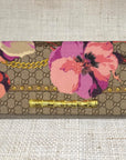 Gucci Pink Floral Scarf Clutch