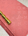 Pink Louis Vuitton Scarf Clutch