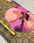 Gucci Pink Floral Scarf Clutch