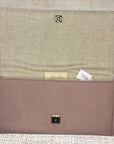 Blush Gucci Scarf Crossbody Clutch