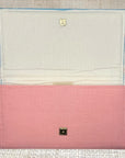 Oscar de la Renta Coral Scarf Clutch