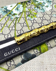 Gucci Hydrangea Logo Scarf Clutch