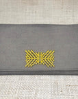 Grey Gucci Scarf Clutch