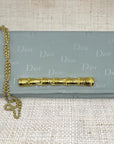 Christian Dior Blue Scarf Crossbody