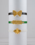 Thin Black Leather Belt