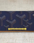 Goyard Navy Scarf Clutch II