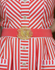 Stretch Band Belt Coral