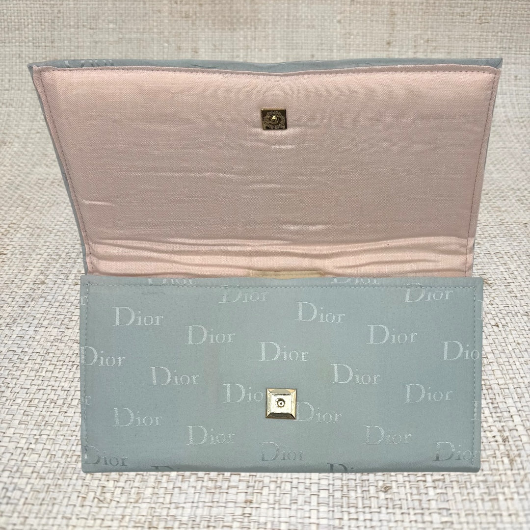 Christian Dior Blue Scarf Crossbody
