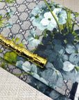 Gucci Hydrangea Scarf Clutch III