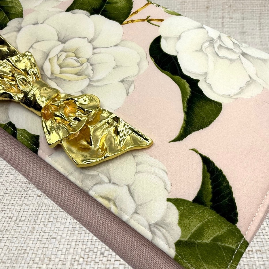 Chanel Floral Scarf Clutch
