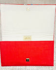 Pink/Reed Dior Lily of the Valley Scarf Clutch 2