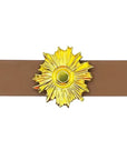 Brown Leather Belt Band