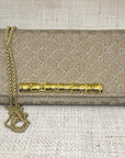 Gucci Metallic Crossbody Clutch