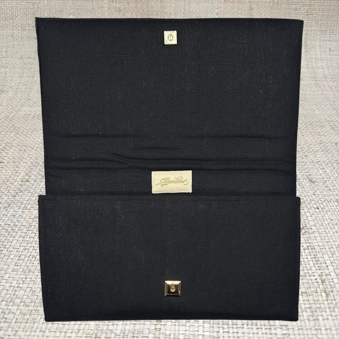 Black/White Alexander McQueen Skull Scarf Clutch 3