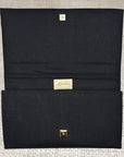 Black/White Alexander McQueen Skull Scarf Clutch 3