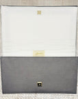 Grey Gucci Scarf Clutch