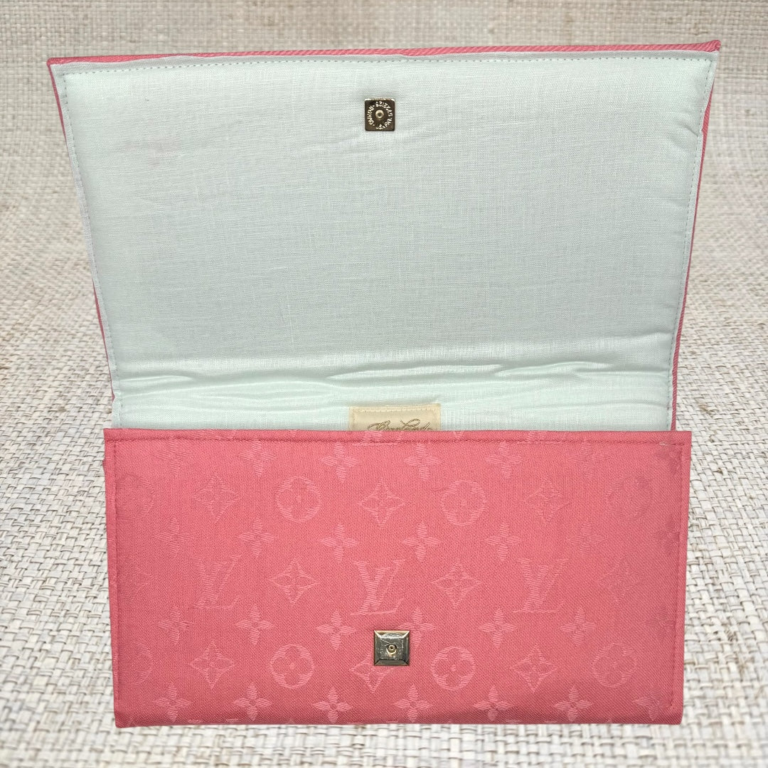 Pink Louis Vuitton Scarf Crossbody