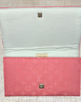 Pink Louis Vuitton Scarf Crossbody