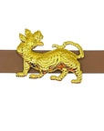 Brown Leather Belt Band