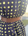 Brown Leather Belt Band