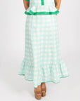 Addie Skirt - Blue Buffalo Check