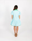 Jana Dress - Solid Blue