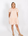 Jana Dress - Pink Buffalo Check