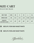 Stretch Band Belt Winter White