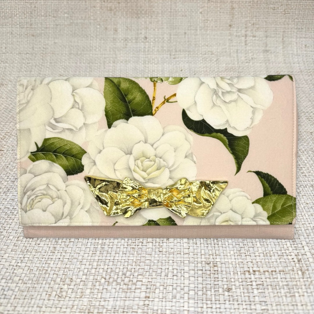 Chanel Floral Scarf Clutch