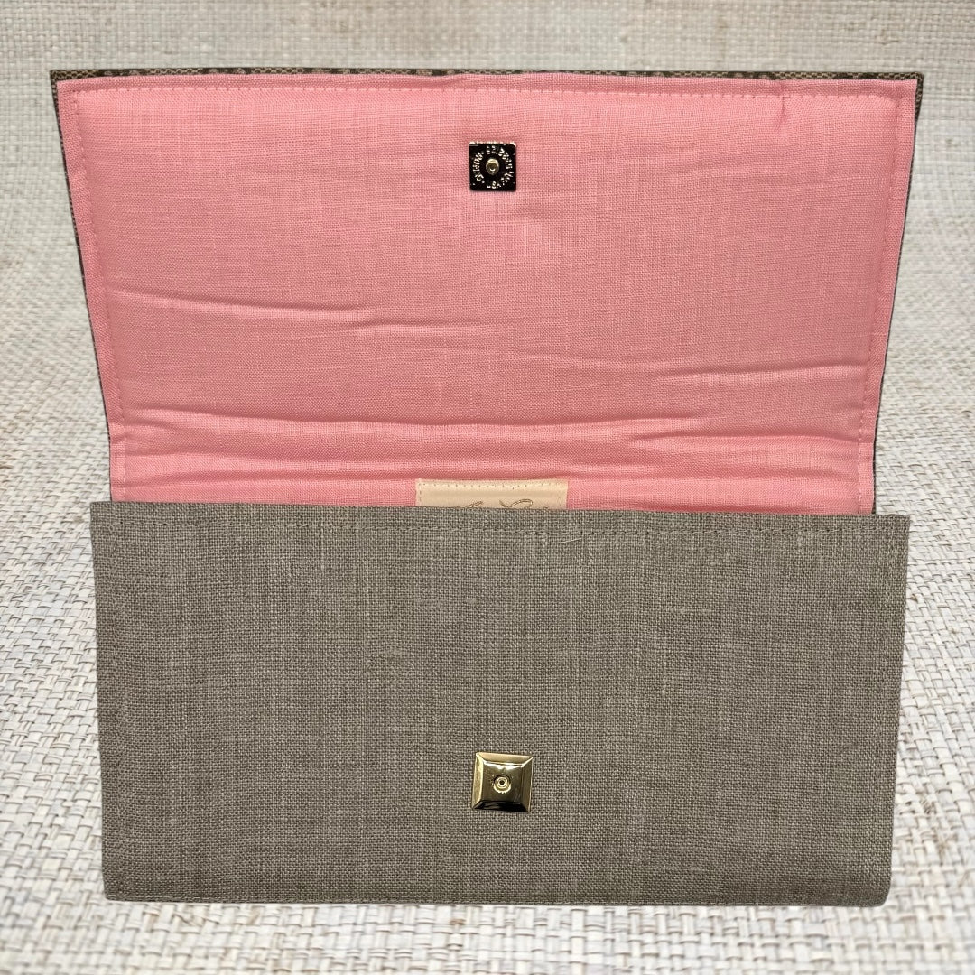 Gucci Pink Floral Crossbody Scarf Clutch II