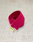 Stretch Band Belt Pink