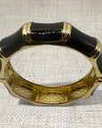 Black Bamboo Bracelet