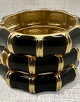 Black Bamboo Bracelet