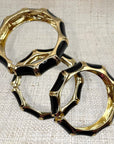 Black Bamboo Bracelet