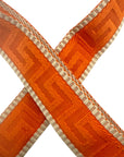 Orange Greek Key Stadium Bag Strap
