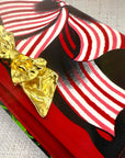 Dolce and Gabbana Ribbon Scarf Clutch