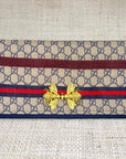 Gucci Logo Ribbon Scarf Clutch II