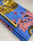 Gucci Blue Tiger Scarf Clutch