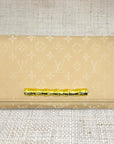 Neutral LV Scarf Clutch
