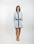 Jana Dress - Blue Stripe