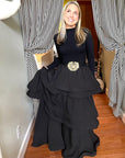 Stretch Band Belt Black