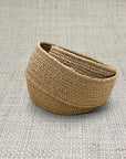 brown woven stretch belt garland bags