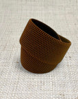 Stretch Band Belt Dark Brown