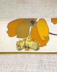 Christian Dior Floral Scarf Clutch