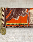 Johanna Ortiz Palm Scarf Crossbody Clutch 4