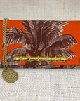 Johanna Ortiz Palm Scarf Crossbody Clutch III