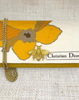 Christian Dior Floral Crossbody Scarf