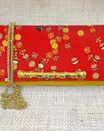 Hermes Beaded Scarf Crossbody Clutch III