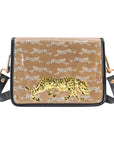 Leaping Leopards Clear Stadium Bag with Leopard